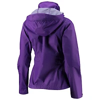 Veste à capuche pour femme Columbia Clemson Tigers Switchback entièrement zippée violette