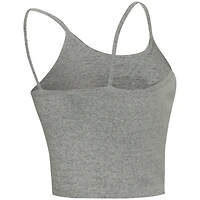 Ensemble trois pièces pour femme Concepts Sport Gray Clemson Tigers Rigor : débardeur, short et peignoir