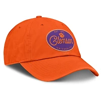 Casquette ajustable Candid orange Fanatics pour femmes des Clemson Tigers
