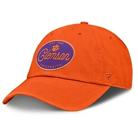 Casquette ajustable Candid orange Fanatics pour femmes des Clemson Tigers