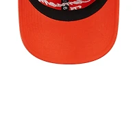 Casquette réglable New Era Clemson Tigers Script 9TWENTY orange pour femme