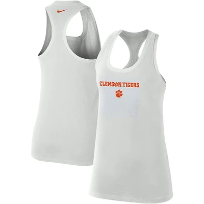Débardeur Nike Clemson Tigers Game Time pour femme - Gris