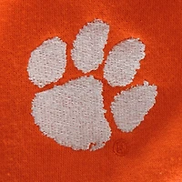 Sweat à capuche entièrement zippé avec nom arqué Clemson Tigers Stadium Athletic pour femme, orange