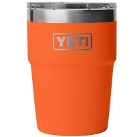 Gobelet empilable Rambler YETI Clemson Tigers Primary 473 ml avec couvercle Magslider