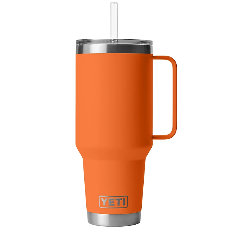 YETI Clemson Tigers 42oz. Rambler Straw Mug