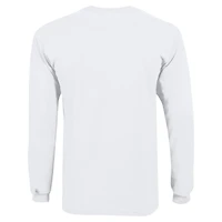 T-shirt blanc à manches longues avec logo Arch Over Clemson Tigers Champion des jeunes
