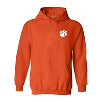 Sweat à capuche classique orange des Clemson Tigers pour les fêtes de fin d'année