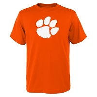 Youth Outerstuff Orange Clemson Tigers Primary Logo T-Shirt