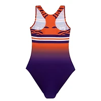 Justaucorps Elite Spirit violet pour jeunes Clemson Tigers