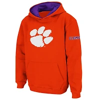 Sweat à capuche Youth Stadium Athletic orange Clemson Tigers avec grand logo
