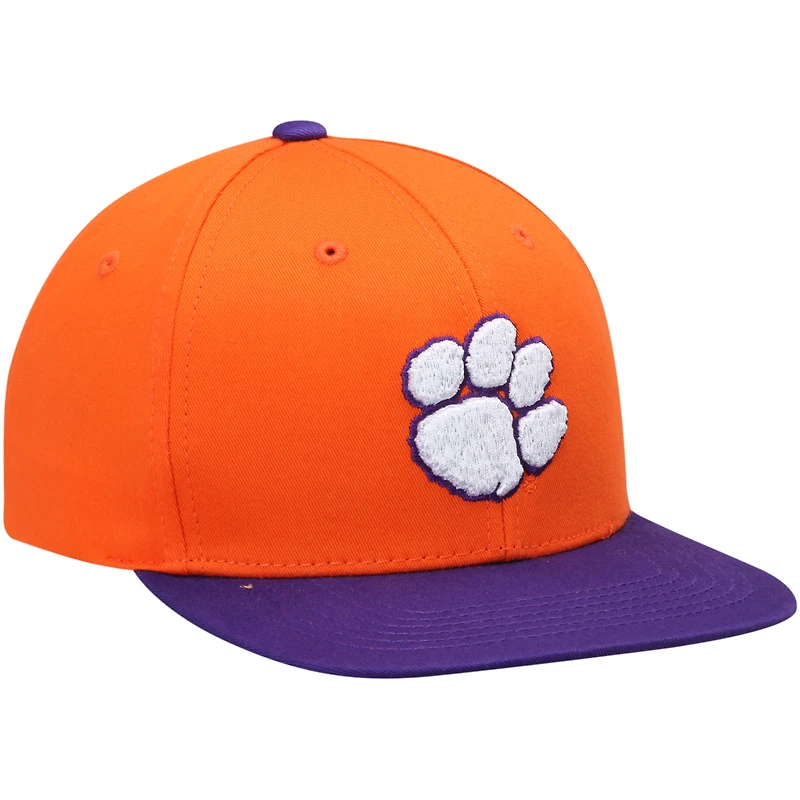Casquette ajustable Top of the World Orange Clemson Tigers Maverick Snapback pour jeune