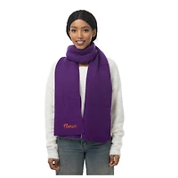 ZooZatz Purple Clemson Tigers Fashion Knit Scarf