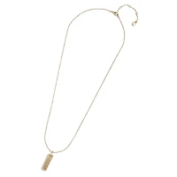 BaubleBar Cleveland Browns Collier à pendentif avec logo