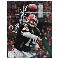 Photo de passe autographiée de Bernie Kosar (Cleveland Browns), 20 x 25 cm