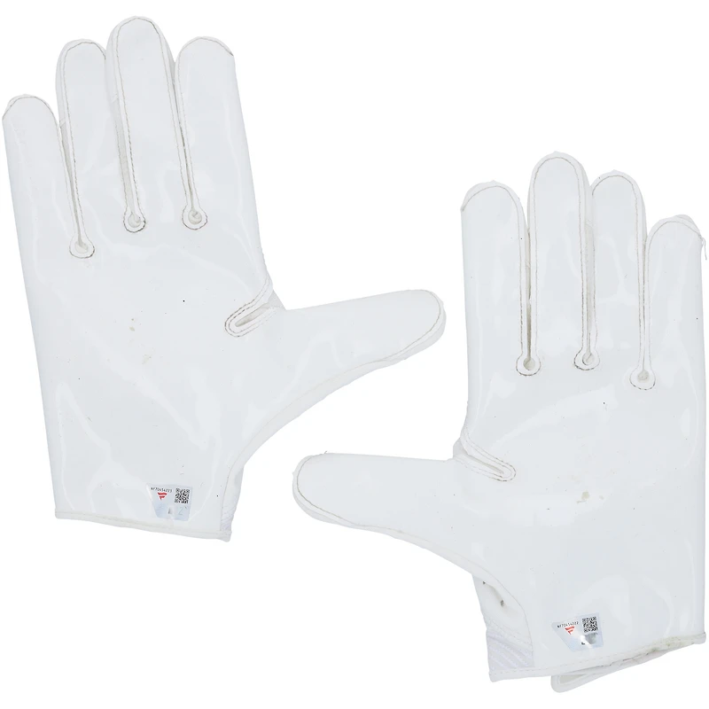 Cedric Tillman Cleveland Browns Game-Used White Nike Gloves vs. Baltimore Ravens on November 16, 2025