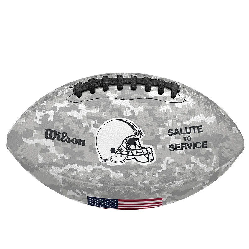 Hommage des Cleveland Browns 2024 au service Wilson Pro Football