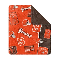 Cleveland Browns 50” x 60” Dream Weave Throw Blanket
