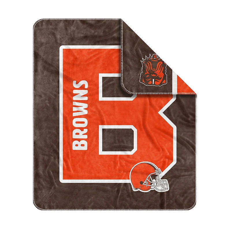 Cleveland Browns 50” x 60” Dream Weave Throw Blanket