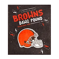 Couverture en peluche Cleveland Browns 60" x 70"