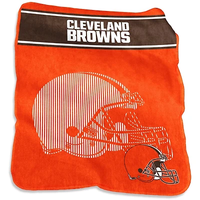 Cleveland Browns 60'' x 80'' XL Couverture en peluche Raschel