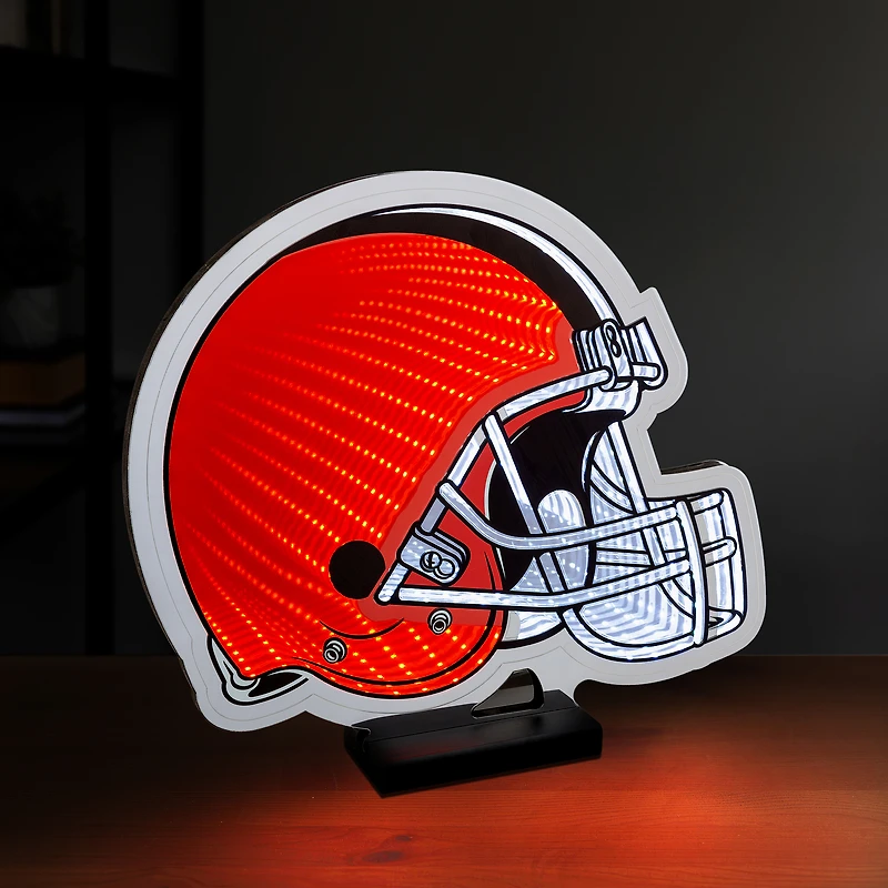 Lumière LED Infinity avec logo des Cleveland Browns