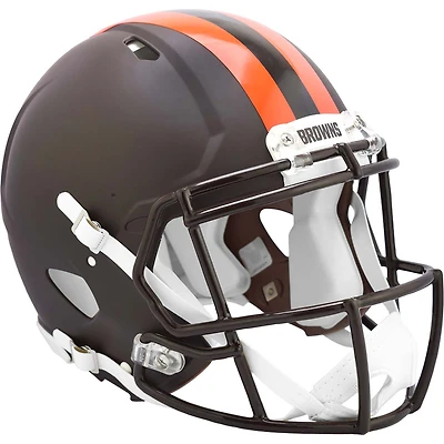 Casque authentique Riddell Speed 2025 des Cleveland Browns, remplaçant Alpha Dawg