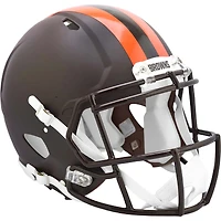 Casque authentique Riddell Speed 2025 des Cleveland Browns, remplaçant Alpha Dawg