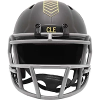 Casque Riddell 2025 Salute to Service Speed ​​Mini des Cleveland Browns