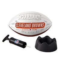 Ballon de football signature des Cleveland Browns