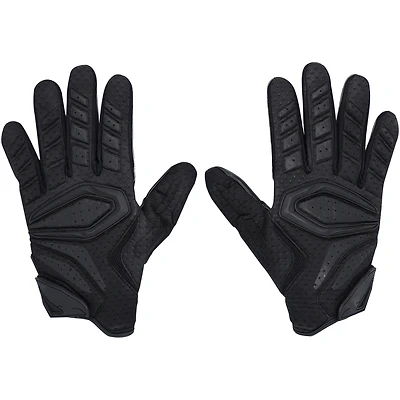Gants noirs utilisés par Deion Jones pour le match des Cleveland Browns contre les Cincinnati Bengals le 11 décembre 2022