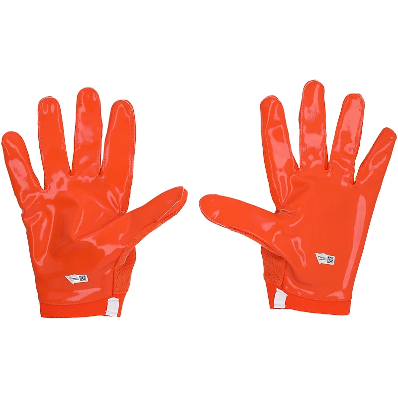 Donovan Peoples-Jones Cleveland Browns Game-Used Nike Orange Gloves vs. Washington Commanders on January 1, 2023
