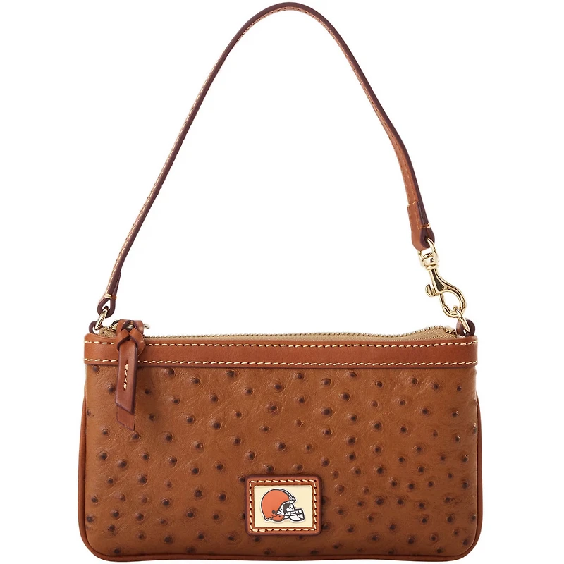 Dooney & Bourke Cleveland Browns Large Slim Wristlet