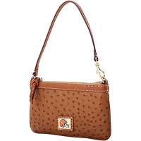 Dooney & Bourke Cleveland Browns Large Slim Wristlet