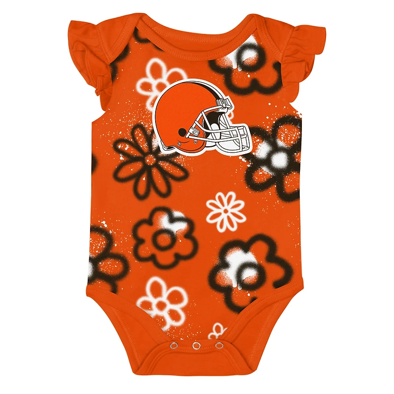 Ensemble deux pièces pour nouveau-né et nourrisson Outerstuff Cleveland Browns The Sunshine
