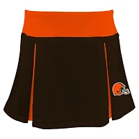 Ensemble deux pièces pour pom-pom girl Spirit des Cleveland Browns marron/orange filles