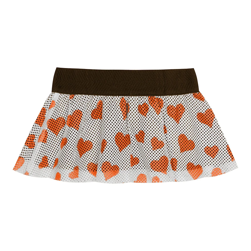 Infant Cleveland Browns Love My Team Bodysuit & Skirt Set