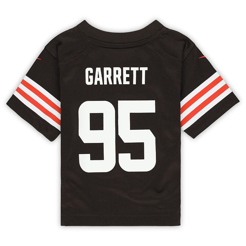Infant Nike Myles Garrett Brown Cleveland Browns Team  Player Game Jersey