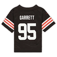 Infant Nike Myles Garrett Brown Cleveland Browns Team  Player Game Jersey