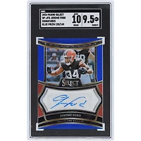 Jerome Ford Cleveland Browns Autographed 2024 Panini Select Blue Prizm Signatures #SP-JFD #120/149 SGC Authenticated 9.5/10 Card