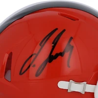 Jerry Jeudy Cleveland Browns Autographed Riddell 2024 Speed Mini Helmet