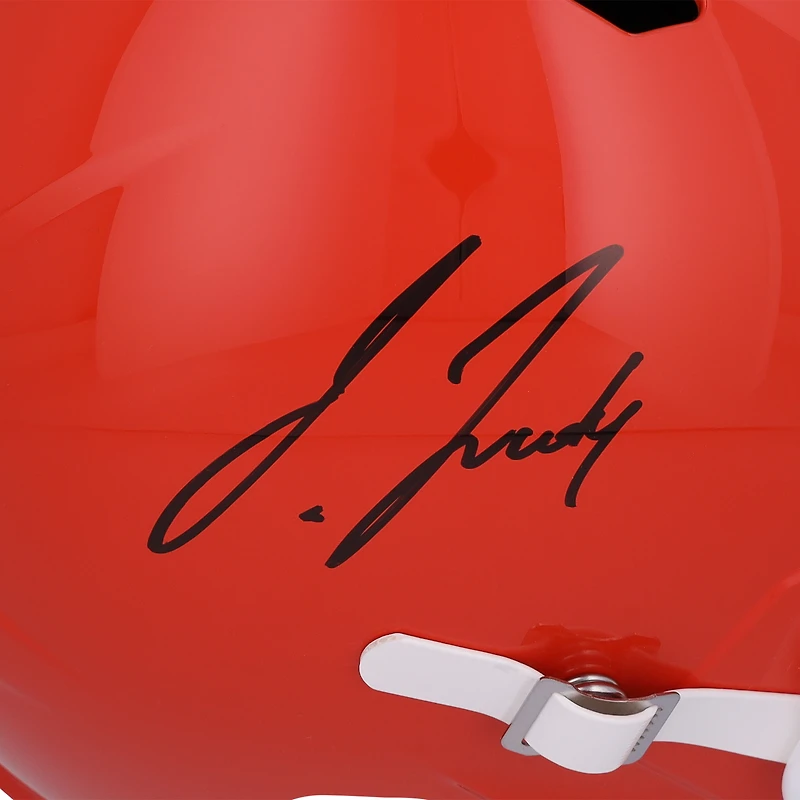 Jerry Jeudy Cleveland Browns Autographed Riddell 2024 Speed Replica Helmet