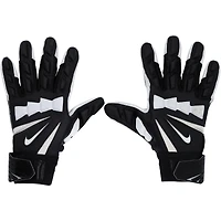 Gants Nike noirs utilisés par Joel Bitonio pour le match des Cleveland Browns contre les Steelers de Pittsburgh le 8 janvier 2023