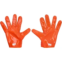 Gants Nike orange utilisés par Kareem Hunt pour le match des Cleveland Browns contre les Cincinnati Bengals le 11 décembre 2022