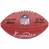 Ballon de football Wilson Duke dédicacé par Kenny Pickett des Cleveland Browns
