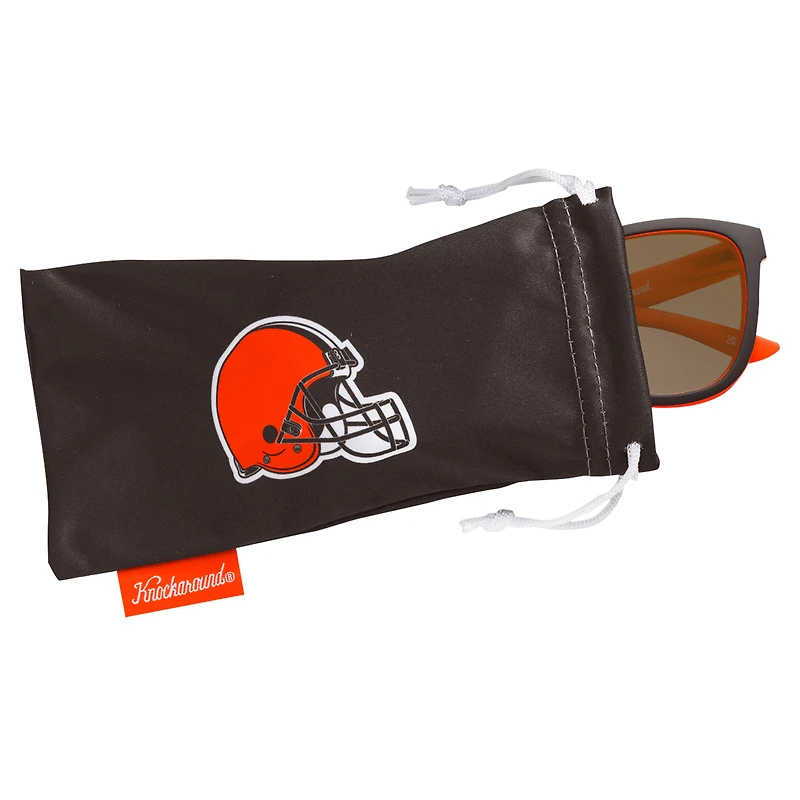 Lunettes de soleil de sport Knockaround Cleveland Browns Premiums