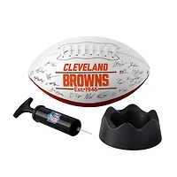 Logo Brands Cleveland Browns 2025 Autograph Signature Football