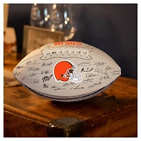 Logo Brands Cleveland Browns 2025 Autograph Signature Football