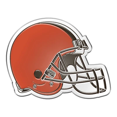 Emblème de voiture en relief couleur des Cleveland Browns