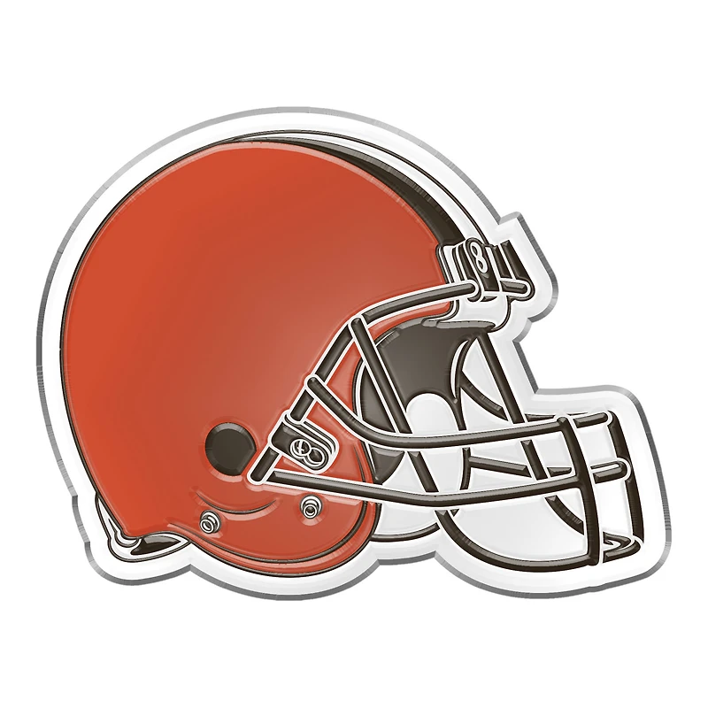 Logo Brands Cleveland Browns Emblème automobile en relief couleur