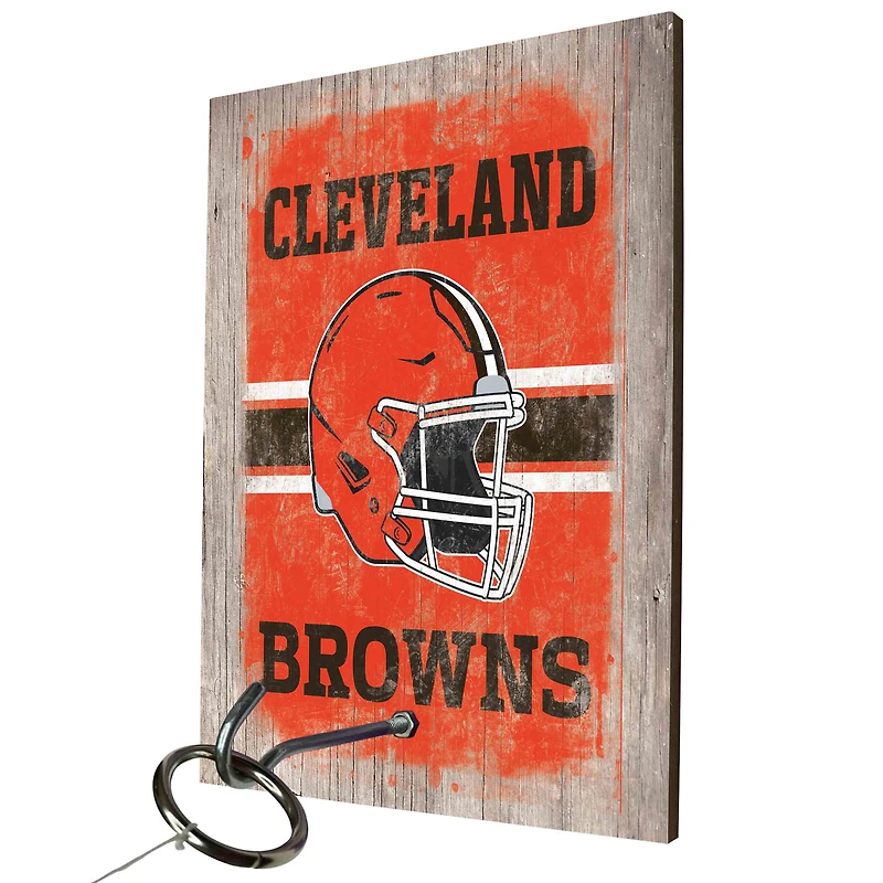 Logos des Cleveland Browns - Jeu de lancer d'anneaux